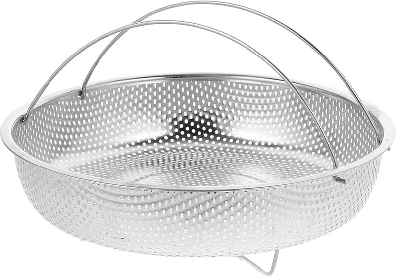 Stainless Steel Steaming Basket Multi Functional Food Steamer Insert Pot Rack for Vegetables Fish Meat Seafood - Image 1